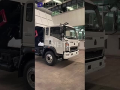 Sinotruk HOMAN 4x2 Kleine dumptruck met 5 ton 10 ton capaciteit Lichte truck Automatische luchtophanging