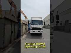 Nieuwe Howo 4X2 8ton lichtbus container vrachtwagen