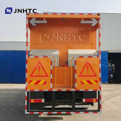 8x4 rubberasphalt gravel macadam synchronous sealing-Vrachtwagen HOWO A7