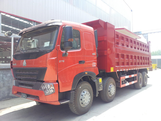 50 ton de Stortplaatsvrachtwagen van 8×4 Op zwaar werk berekend/van de de Stortplaatsvrachtwagen van Howo A7 Model ZZ3317N4647N1