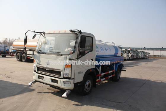 Wielbasis 3360mm Tank van de Plichts Commerciële Vrachtwagens 10CBM van 4X2 de Lichte voor Watersproeier