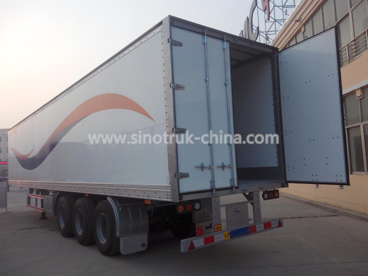 Van Type Heavy-duty Semi Aanhangwagens voor Vervoer Algemeen Lading/Vee