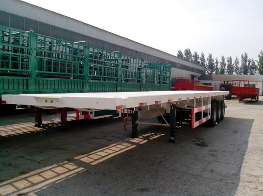 12R22.5 band Op zwaar werk berekende Semi Aanhangwagens 12500 2500 Mm X1550 Mm Dimensies van Mm X