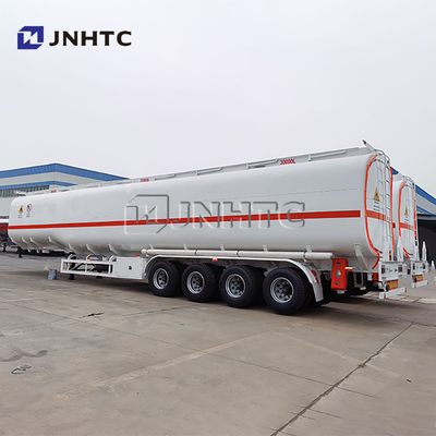 4 assen 75000L ijzeren staal brandstoftank half triller te koop