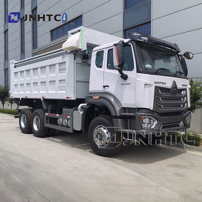 Howo NX 371HP Tipper 6x4 10 Wheels 20 Cubic Meters Canter Right Drive Dump Truck With Electric Tarpaulin
