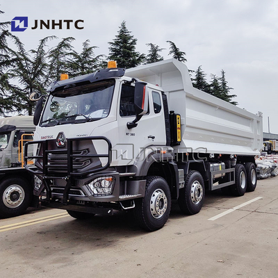 SINOTRUCK HOHAN N7 380pk 8x4 Diesel Handgeschakelde Euro 2 Kipper Vrachtwagen