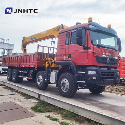 Fabrieksprijs SINOTRUK HOWO TX 371HP 20 ton vrachtwagen gemonteerde rechte boom kraan te koop