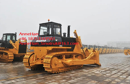 Geel Klein de Bulldozermateriaal van Kleurenshantui SD32 met Cummins-Motor