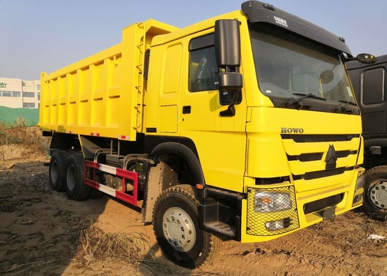 Midden Opheffende van de de Stortplaatsvrachtwagen van Sinotruk Howo 6x4 Op zwaar werk berekende 10 Wielen 3 As