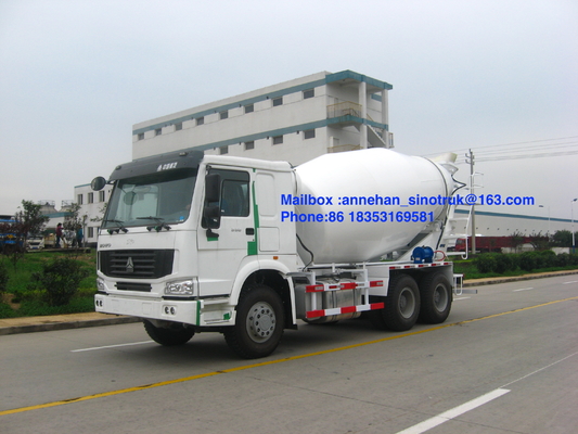 van de de Concrete Mixertank 6x4 Lhd van 336hp Sinotruk Howo7 10m3 8m3 de Witte Kleur