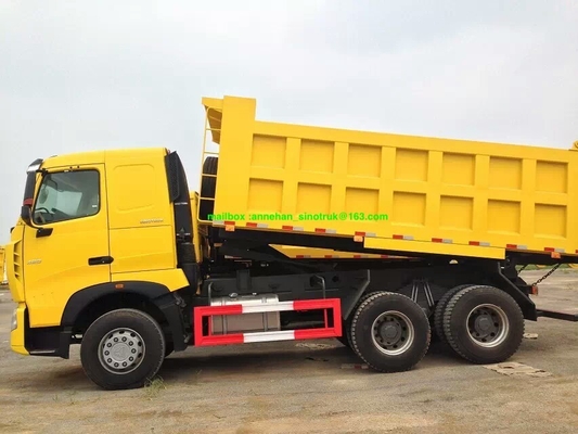 6x4 A7 Sinotruk 10 van de Vrachtwagen20m3 het Voor Opheffende U van de Wielstortplaats Type Conatiner voor 40-50t-Lading
