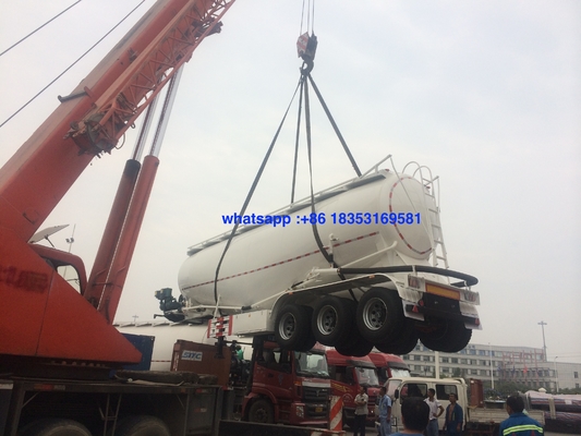 van het de Motor60m3 Bulkcement van 60T Weichai de Tankaanhangwagen