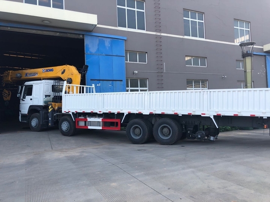 20 Opgezette de Kraan Rechte Boom van tonsinotruk Howo 8x4 Vrachtwagen
