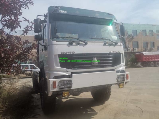 90# hoofdbout Witte 371hp 6x6 Howo 7 Tractorvrachtwagen