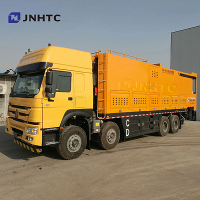 8x4 rubberasphalt gravel macadam synchronous sealing-Vrachtwagen HOWO A7