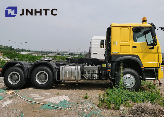 371HP Sinotruk HOWO 6X4 Tipper Truck Yellow 25 Ton