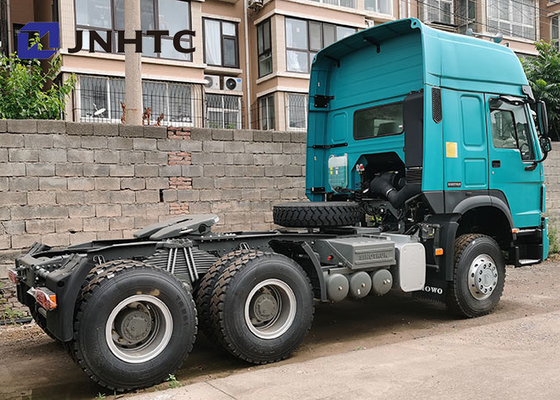 Type van Sinotrukhowo het Groene Tipper Truck 6X4 420HP Diesel