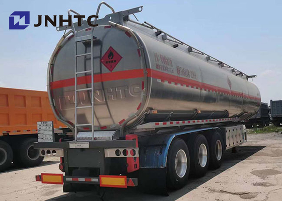 Aanhangwagen 3 Assen Q235 Q345 van de aluminium45000l Olietanker