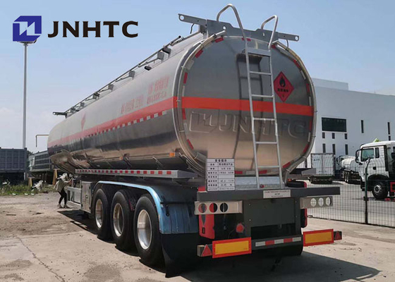 Aanhangwagen 3 Assen Q235 Q345 van de aluminium45000l Olietanker