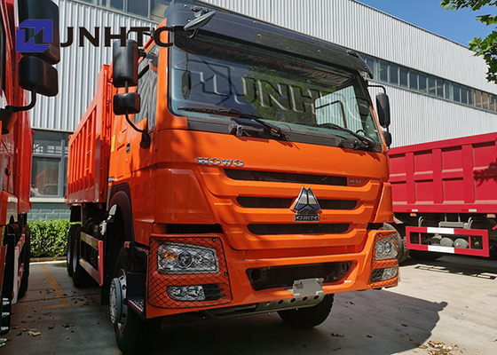 Off Road 20 Cbm Oranje Sinotruck Stortplaatsvrachtwagen HOWO 6x4