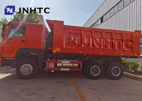 Off Road 20 Cbm Oranje Sinotruck Stortplaatsvrachtwagen HOWO 6x4
