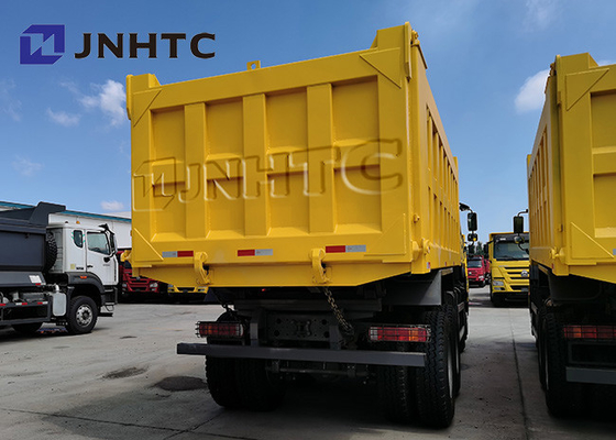 Dubbele Assen371hp 20 Cbm Volquete Camion Stortplaatsvrachtwagen 25 Ton van 6x4