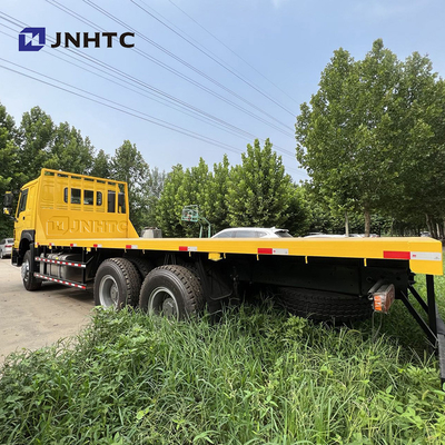 Op zwaar werk berekende 25 Ton van Flatbed Lorry Truck Sinotruck HOWO 6x4