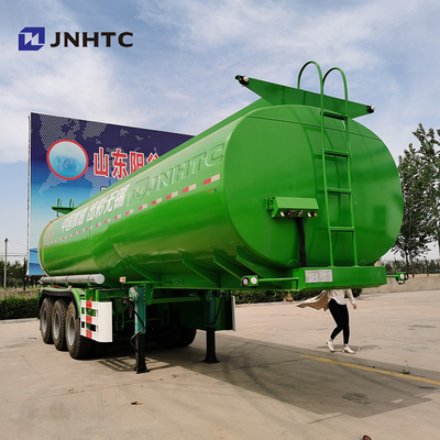 Water Truck Op zwaar werk berekende opleggers 60T Oil Fuel Tanker Trailer