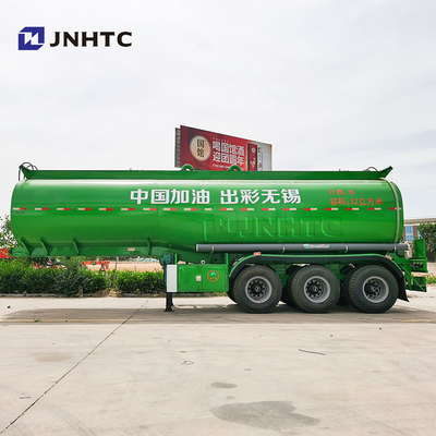Water Truck Op zwaar werk berekende opleggers 60T Oil Fuel Tanker Trailer