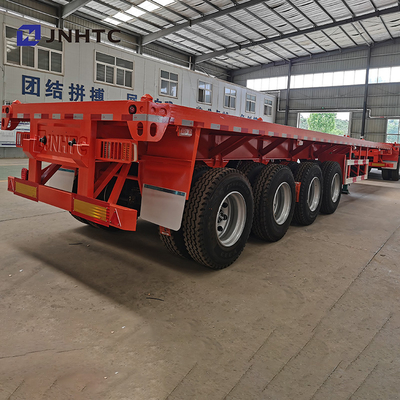 3 assen 4 assen 30t 40t Flatbed Flat Bed Container Oplegger voor Afrika