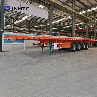 3 assen 4 assen 30t 40t Flatbed Flat Bed Container Oplegger voor Afrika