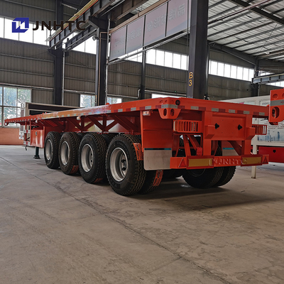 3 assen 4 assen 30t 40t Flatbed Flat Bed Container Oplegger voor Afrika
