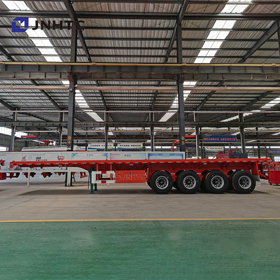 3 assen 4 assen 30t 40t Flatbed Flat Bed Container Oplegger voor Afrika