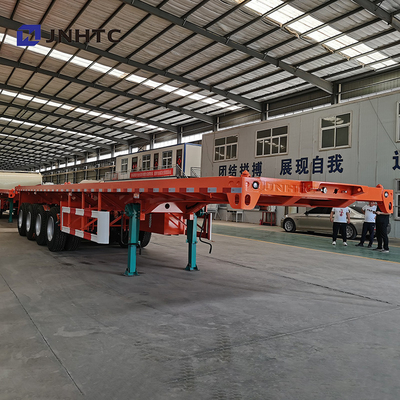 3 assen 4 assen 30t 40t Flatbed Flat Bed Container Oplegger voor Afrika