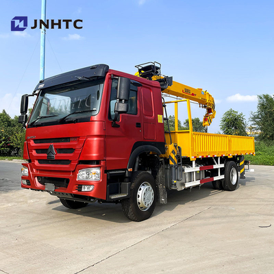 Sinotruk HOWO 4x2 300 pk kraan vrachtwagen handgeschakelde transmissie
