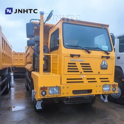Sinotruck Mining Dump Truck Tipper 10 wielen 50 ton steenkool naar DR Congo