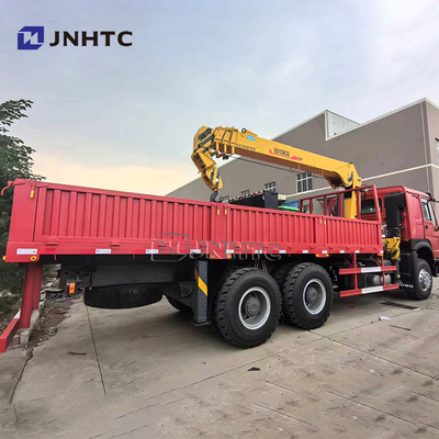 Sinotruk HOWO 6x4 rechte arm kraan vrachtwagen 10 wielen 340 pk 10 ton