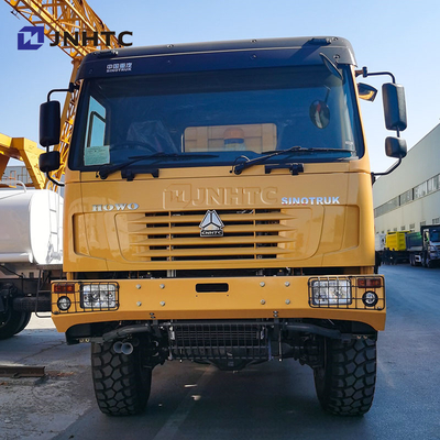 Dieselbrandstof type Sinotruk Howo All Wheel Drive Truck 6x6 380 pk Dump Truck