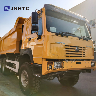 Dieselbrandstof type Sinotruk Howo All Wheel Drive Truck 6x6 380 pk Dump Truck