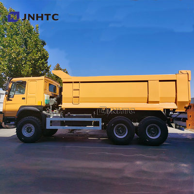 Dieselbrandstof type Sinotruk Howo All Wheel Drive Truck 6x6 380 pk Dump Truck