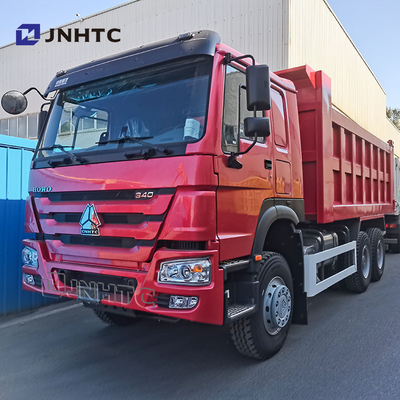 Middel Lift Zware Dump Truck 6X4 340HP Tipper Truck 10 Wielen Linkshandige aandrijving