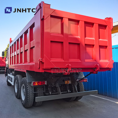 Middel Lift Zware Dump Truck 6X4 340HP Tipper Truck 10 Wielen Linkshandige aandrijving