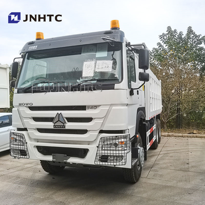 Heavy Duty Howo Tipper Truck 6X4 340HP Dumper 10 Wielen Linkshandige aandrijving