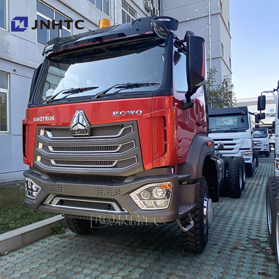 Howo NX Heavy Duty Dump Truck Chassis 6x4 380 pk 10 Wielen Tipper Truck Chassis