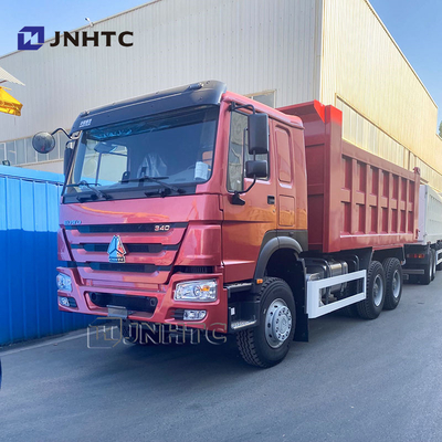 Howo Tipper Truck 6X4 340HP Heavy Duty Dump Truck 10 Wielen Linkshandige aandrijving
