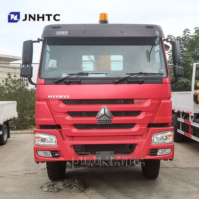 Howo 6x4 Straight Arm Crane Truck 10 Wheels 340hp Cargo Met Crane Truck
