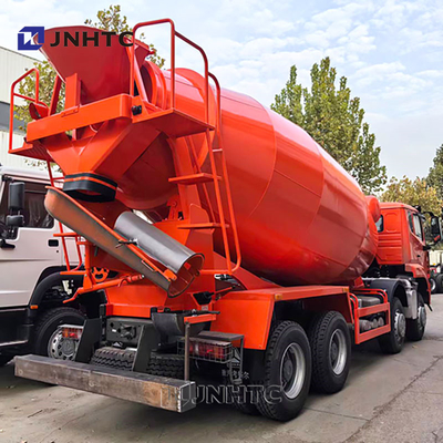 Howo Beton-Cement Mixer Truck 8X4 380HP 12 Wielen Euro 2 4 Hoogwaardige