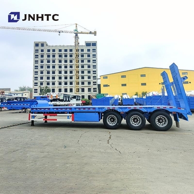 Nieuw product 3 assen Gooseneck laag bed Semi trailer aanpasbaar en fijn