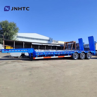 Nieuw product 3 assen Gooseneck laag bed Semi trailer aanpasbaar en fijn