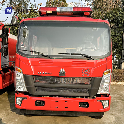 Nieuwe Howo lichtwater brandbestrijdingsapparatuur brandweerwagen te koop